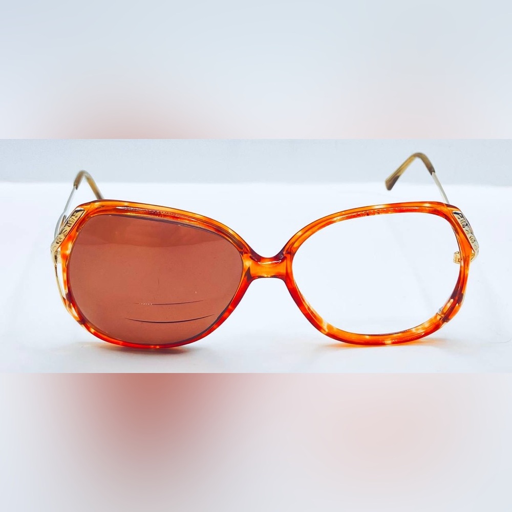 Vintage Tura 303 Gold Oval Sunglasses Frames Only - Picture 3 of 8